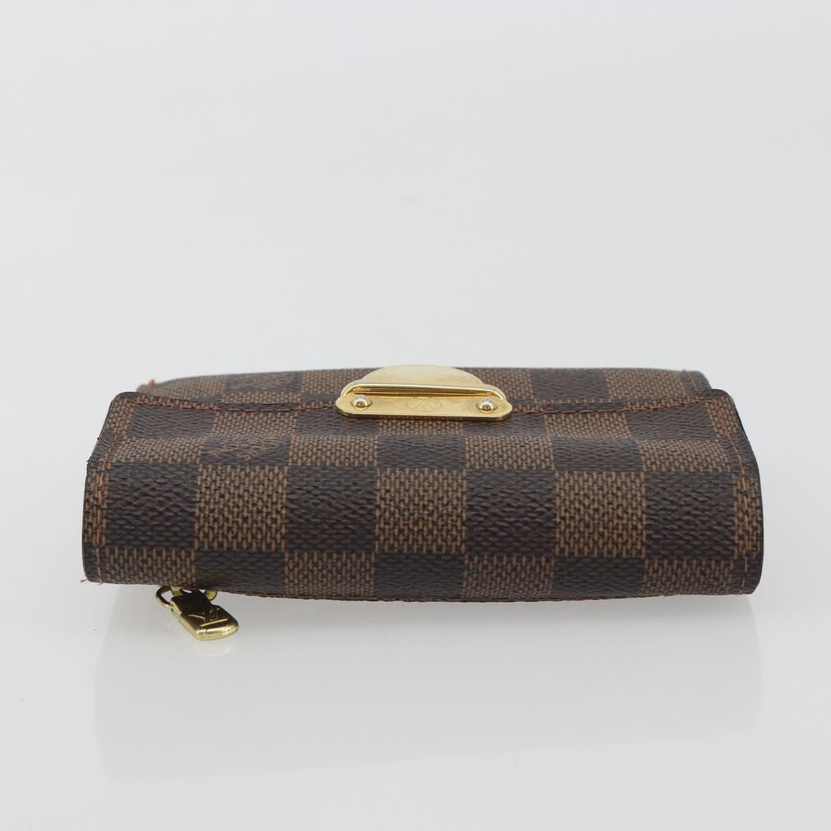 LOUIS VUITTON Damier Ebene Portefeuille Koala Bifold Wallet N60005 Auth 193156A