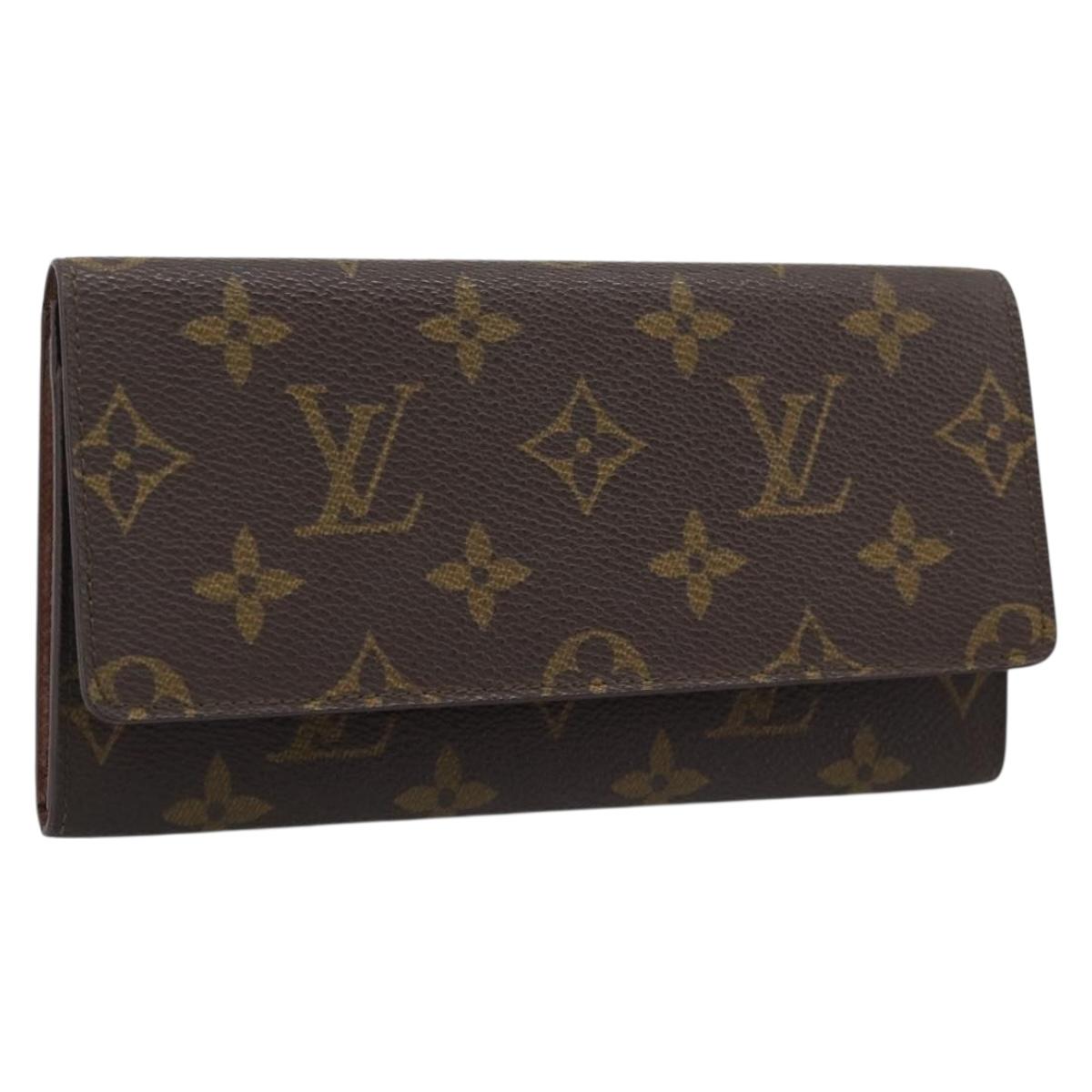 LOUIS VUITTON Monogram Billfold LV Auth 193159