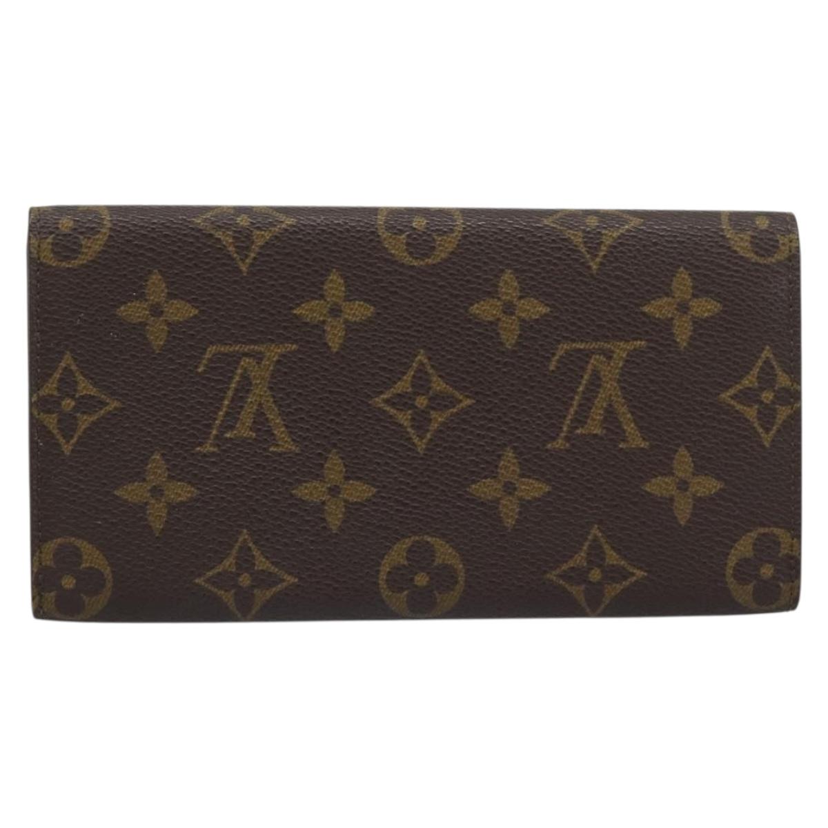 LOUIS VUITTON Monogram Billfold LV Auth 193159