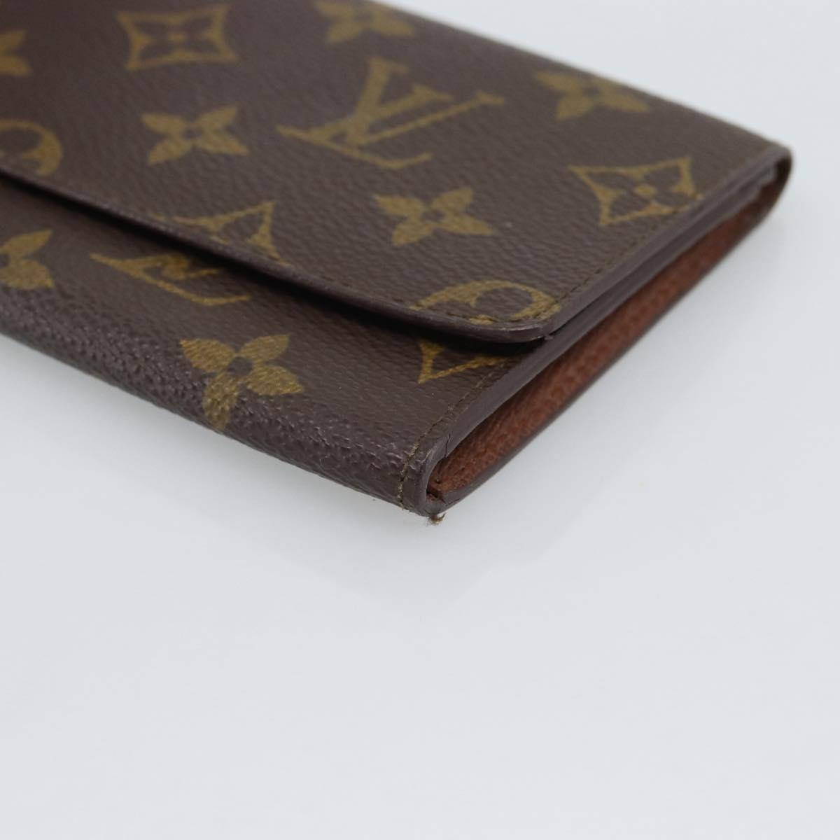 LOUIS VUITTON Monogram Billfold LV Auth 193159
