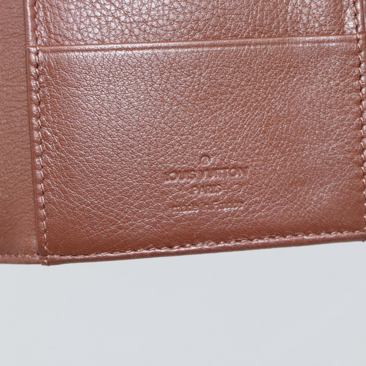 LOUIS VUITTON Mahina Portefeuille Amelia Wallet Leather M95996 LV Auth 193168V
