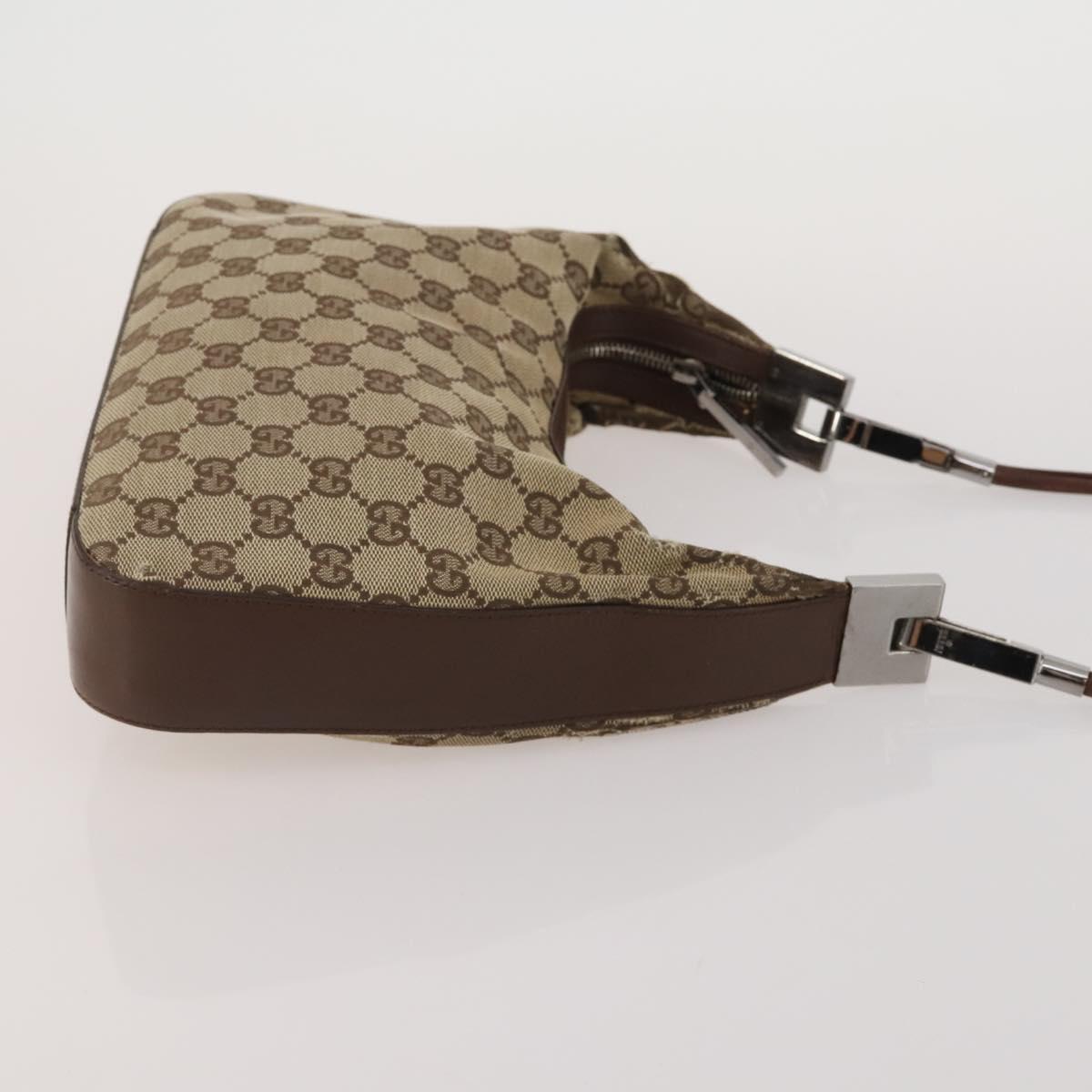 GUCCI GG Canvas Shoulder Bag 4 Set Navy Beige Auth 193327