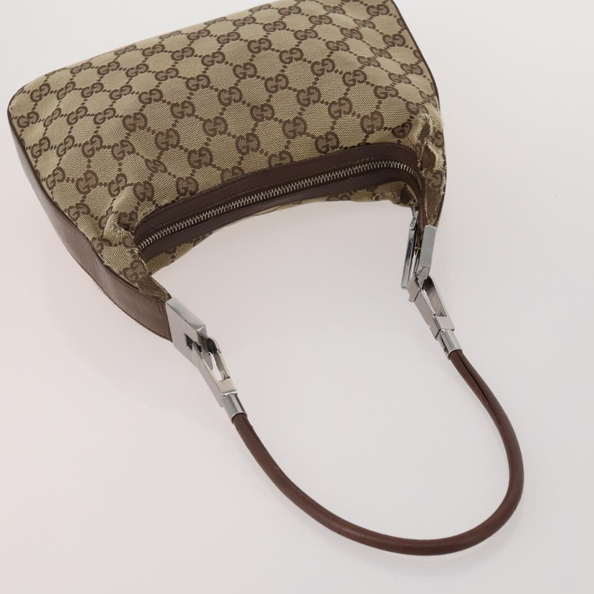 GUCCI GG Canvas Shoulder Bag 4 Set Navy Beige Auth 193327
