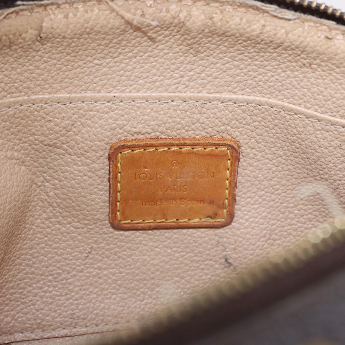 LOUIS VUITTON Monogram Pochette Cosmetic PM Pouch M43998 LV Auth 193337