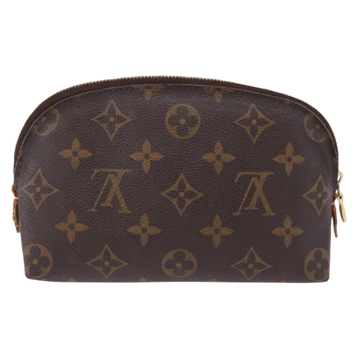 LOUIS VUITTON Monogram Pochette Cosmetic PM Pouch M43998 LV Auth 193337