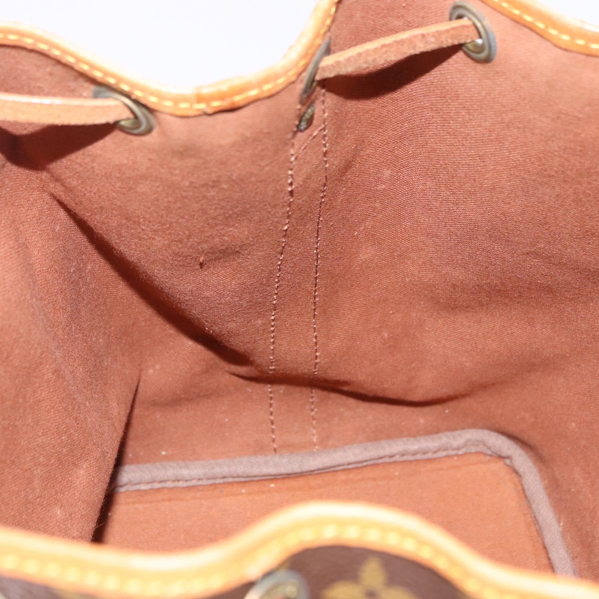LOUIS VUITTON Monogram Petit Noe Shoulder Bag M42226 LV Auth 193339V