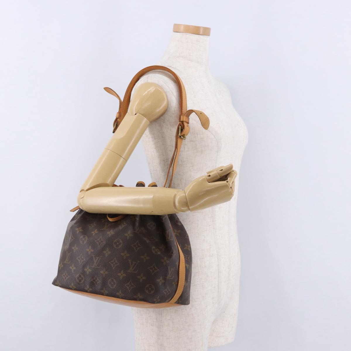 LOUIS VUITTON Monogram Petit Noe Shoulder Bag M42226 LV Auth 193339V
