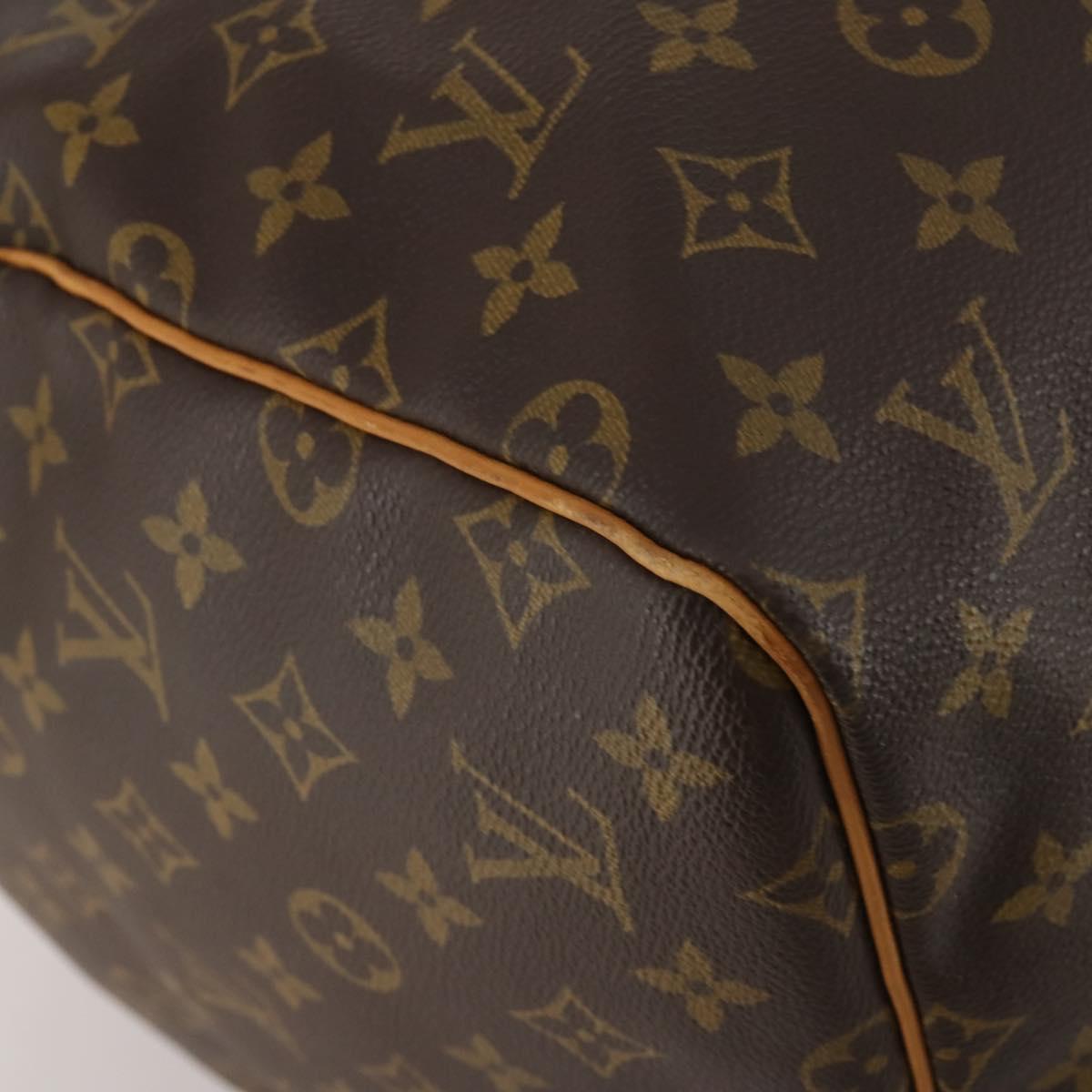 LOUIS VUITTON Monogram Keepall 55 Boston Bag M41424 LV Auth 193350A