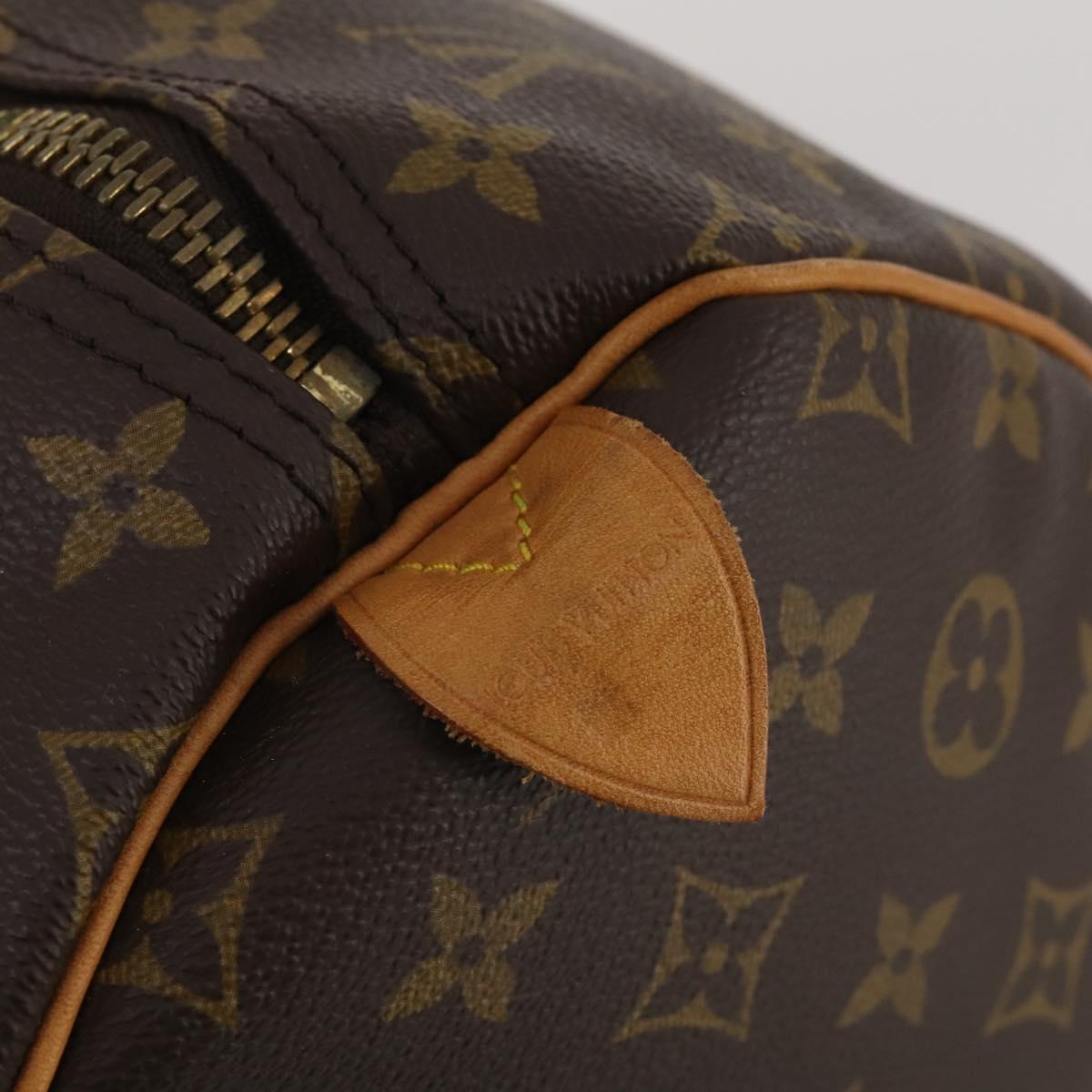 LOUIS VUITTON Monogram Keepall 55 Boston Bag M41424 LV Auth 193350A