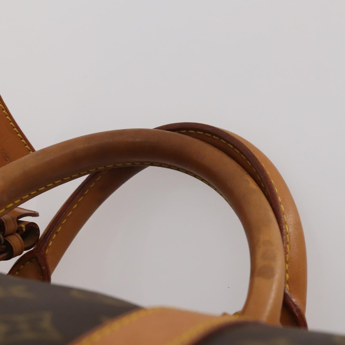 LOUIS VUITTON Monogram Keepall 55 Boston Bag M41424 LV Auth 193350A