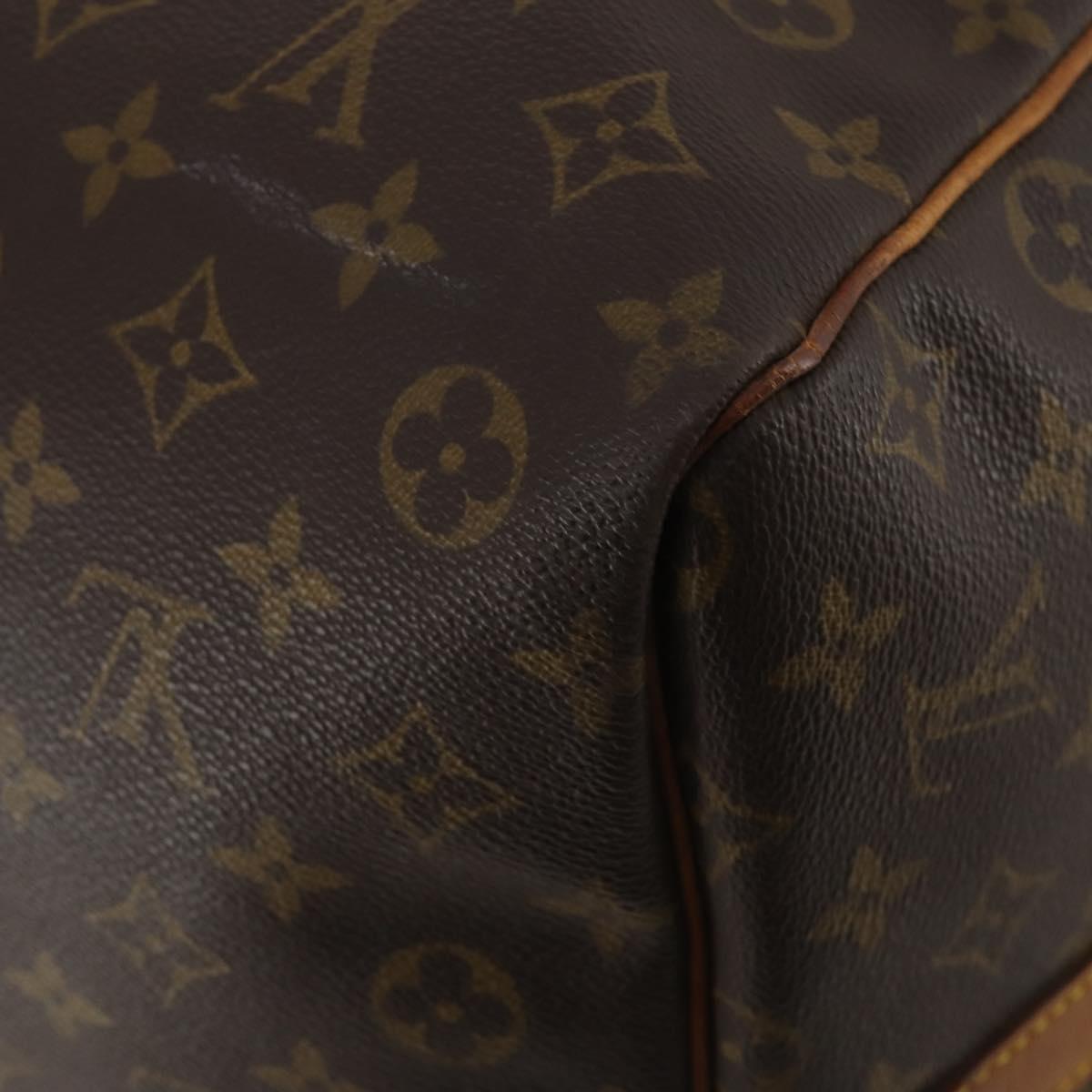 LOUIS VUITTON Monogram Keepall Bandouliere 60 Boston Bag M41412 LV Auth 193362
