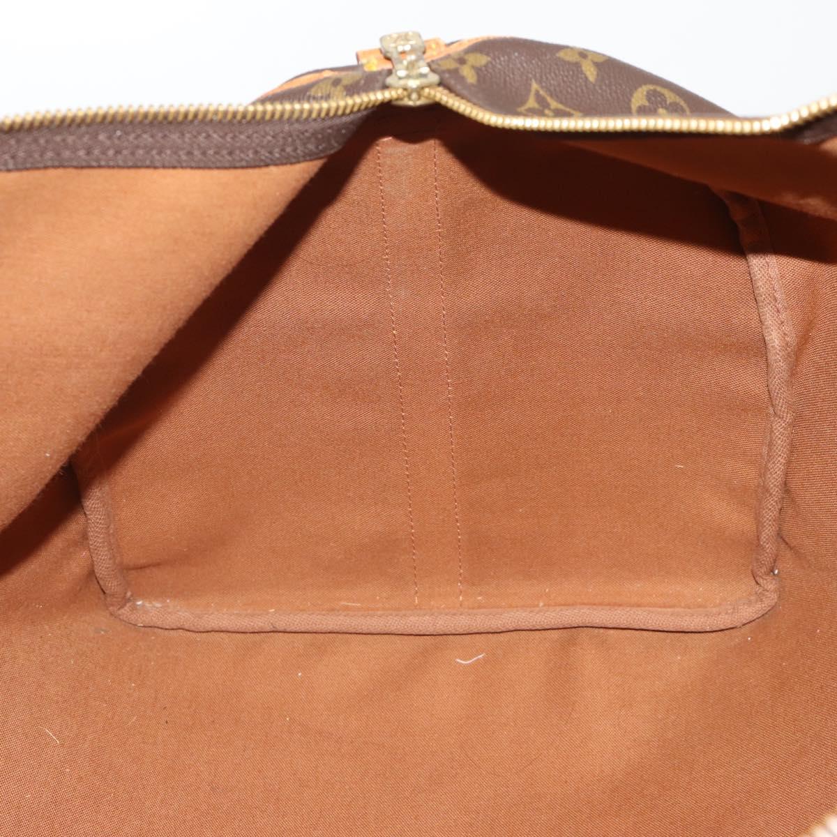 LOUIS VUITTON Monogram Keepall Bandouliere 60 Boston Bag M41412 LV Auth 193362