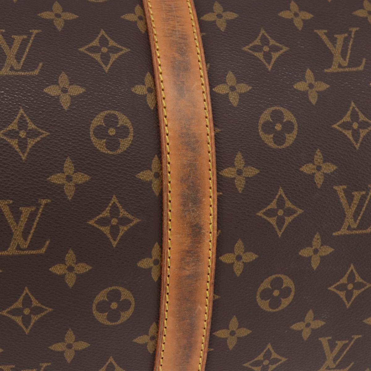 LOUIS VUITTON Monogram Keepall Bandouliere 60 Boston Bag M41412 LV Auth 193363