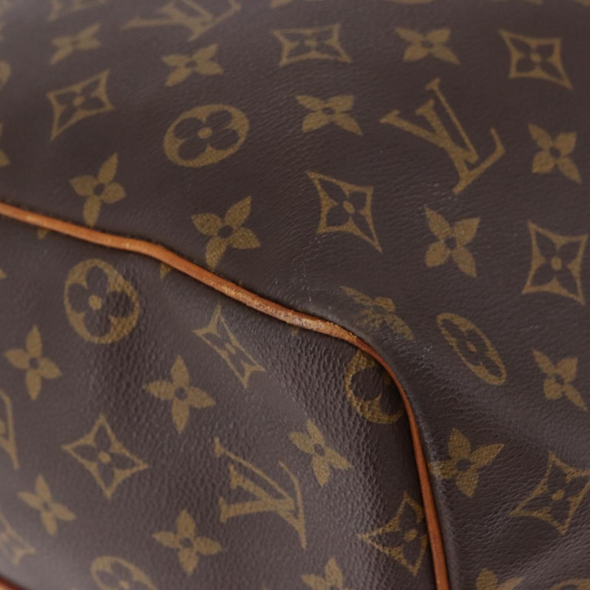 LOUIS VUITTON Monogram Keepall Bandouliere 60 Boston Bag M41412 LV Auth 193363