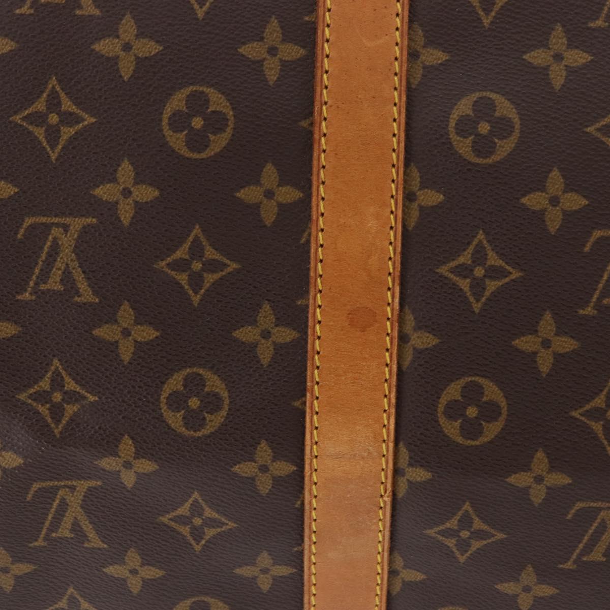 LOUIS VUITTON Monogram Keepall Bandouliere 60 Boston Bag M41412 LV Auth 193363