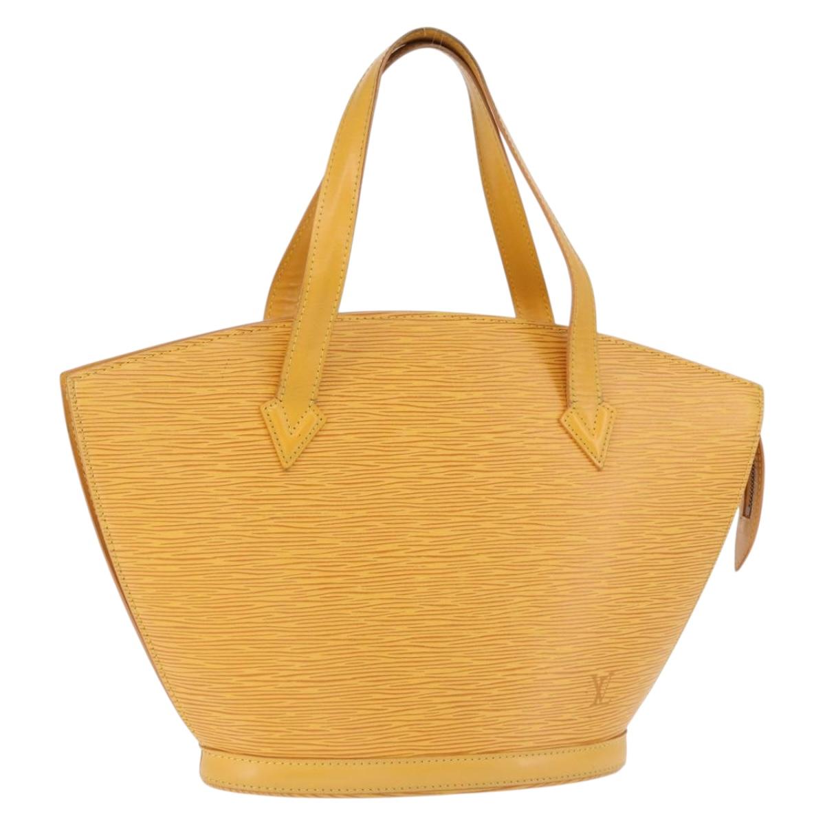 LOUIS VUITTON Epi Saint Jacques Shopping Bag Yellow M52269 LV Auth 193366