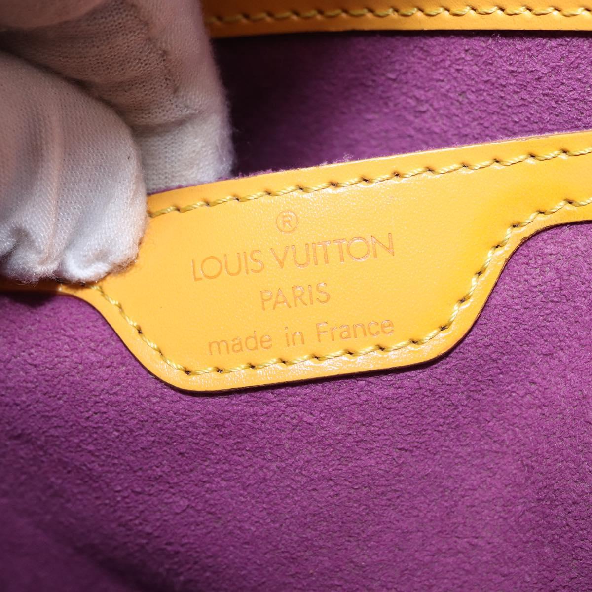 LOUIS VUITTON Epi Saint Jacques Shopping Bag Yellow M52269 LV Auth 193366