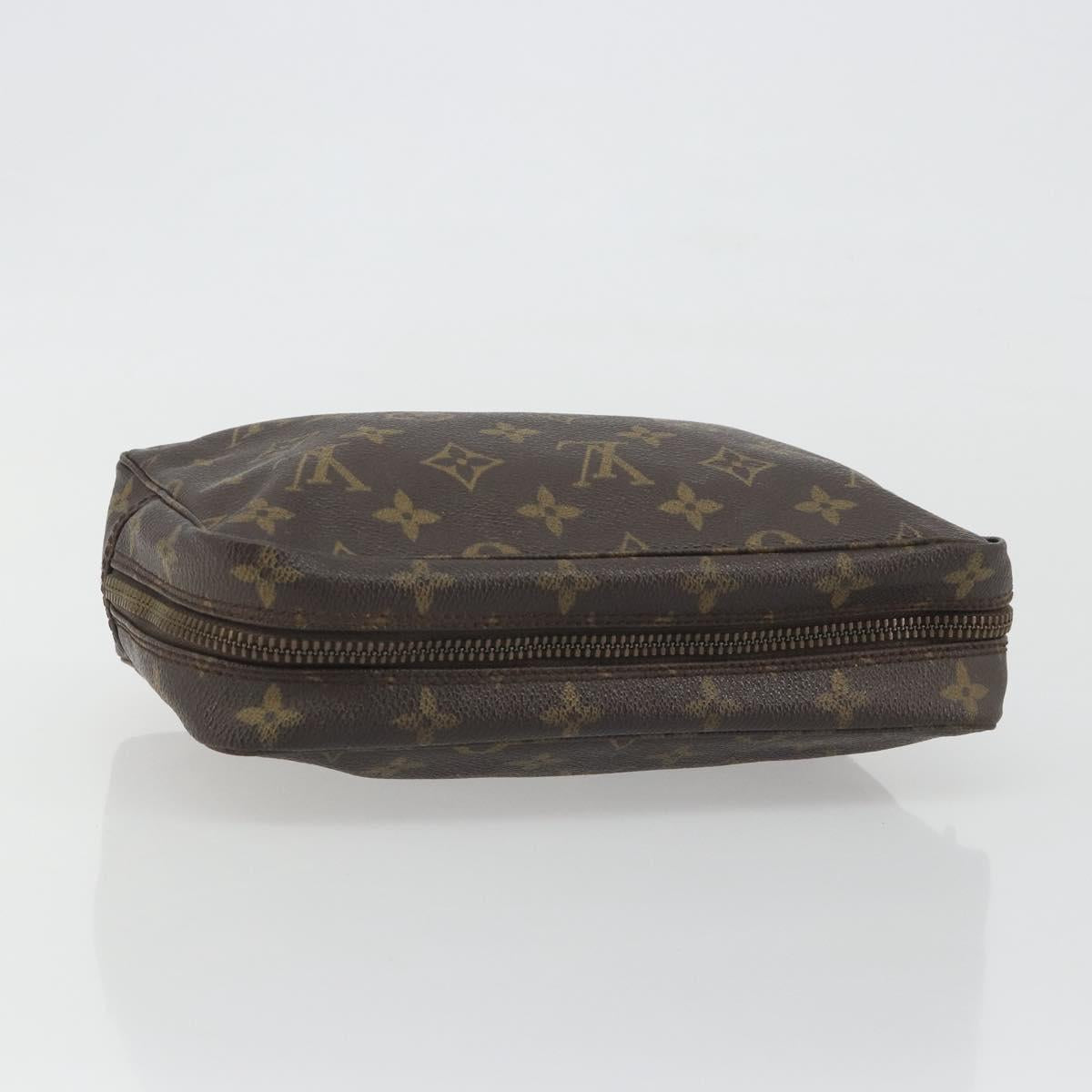 LOUIS VUITTON Monogram Trousse Toilette 23 Clutch Bag M47524 LV Auth 193367