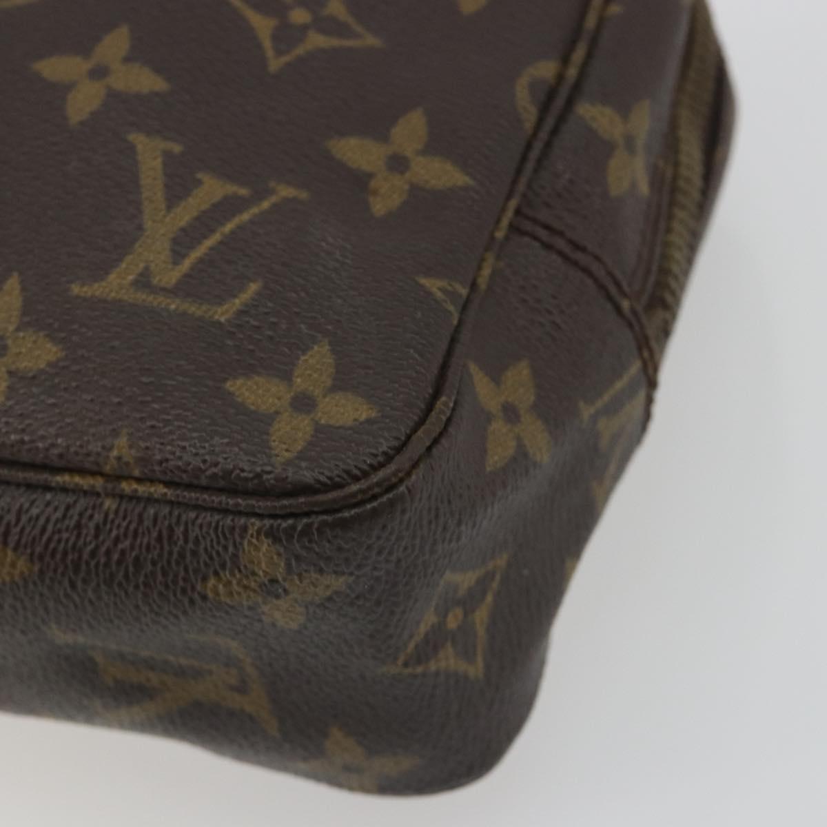 LOUIS VUITTON Monogram Trousse Toilette 23 Clutch Bag M47524 LV Auth 193367
