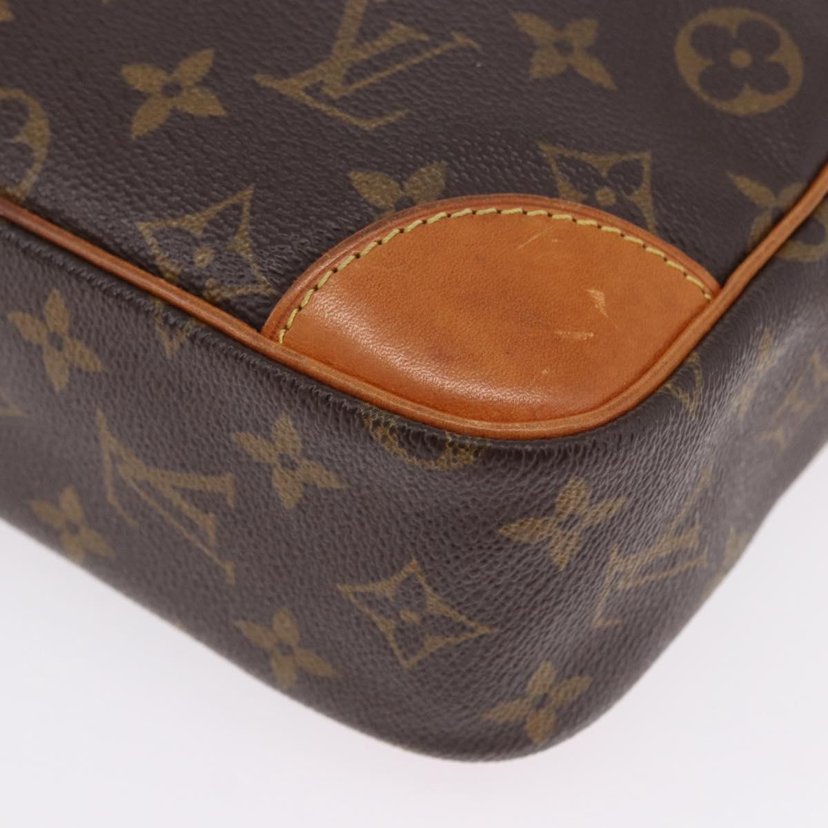 LOUIS VUITTON Monogram Compiegne 28 Clutch Bag M51845 LV Auth 193376