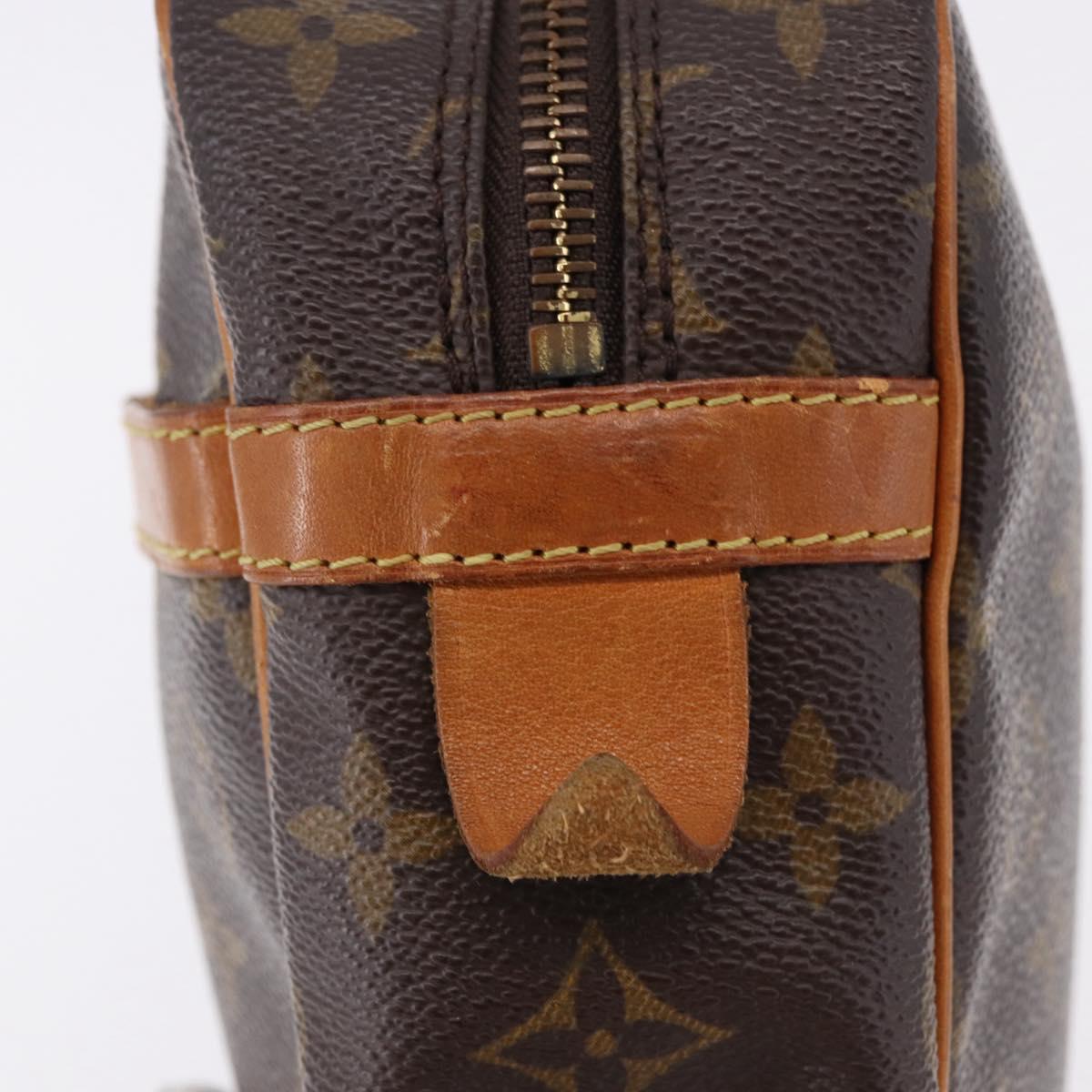 LOUIS VUITTON Monogram Compiegne 28 Clutch Bag M51845 LV Auth 193376