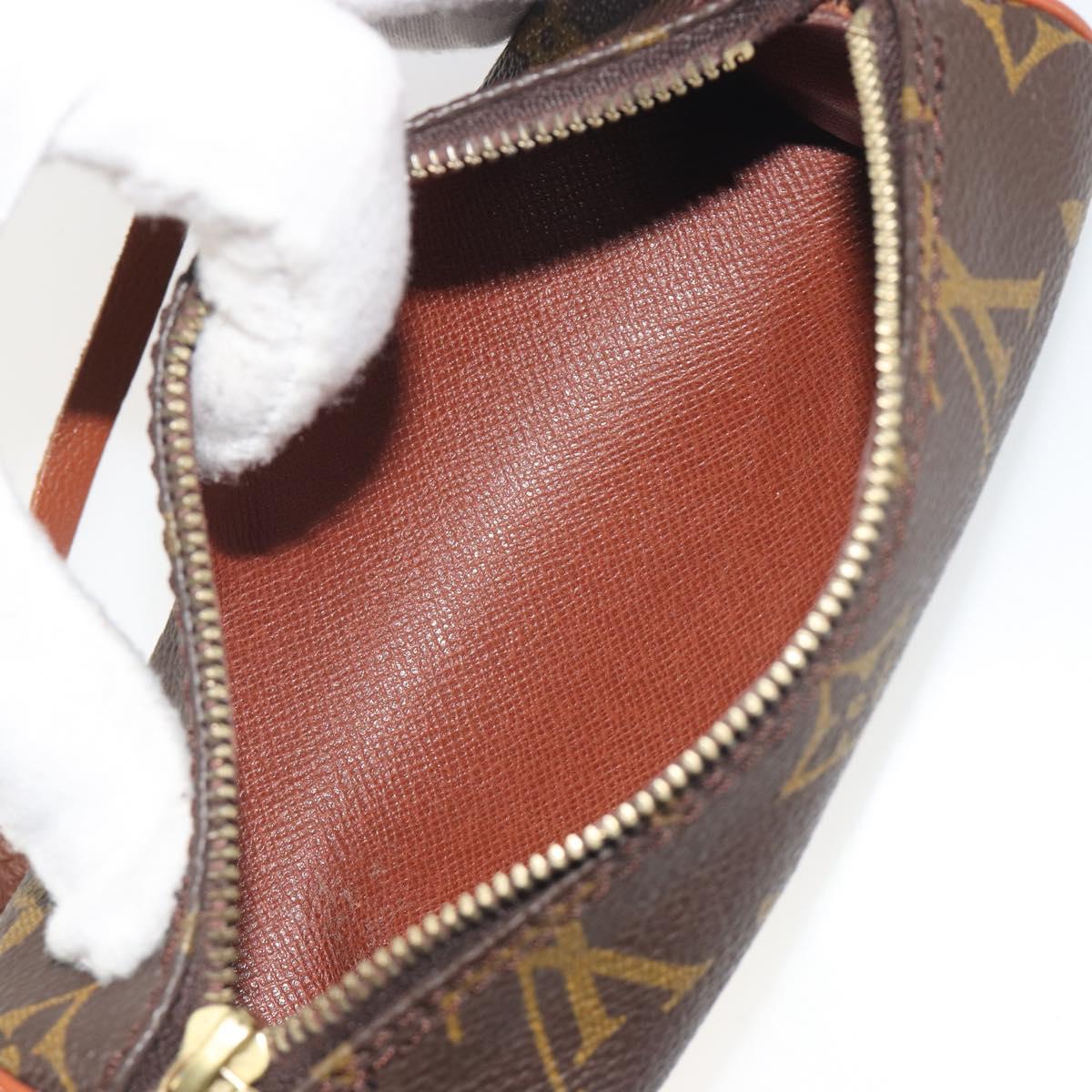 LOUIS VUITTON Monogram Papillon Pouch LV Auth 193377