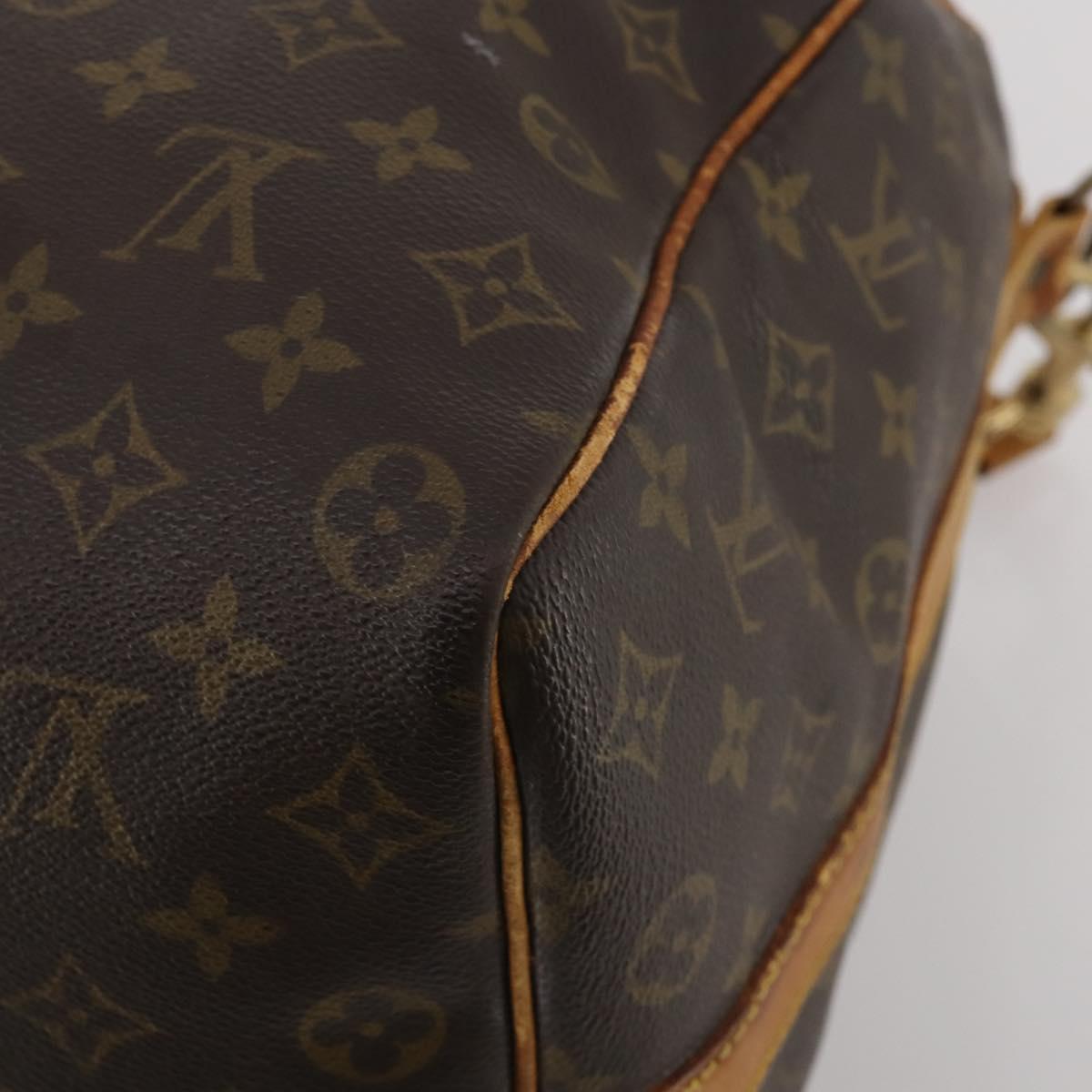 LOUIS VUITTON Monogram Keepall Bandouliere 50 Boston Bag M41416 LV Auth 193378