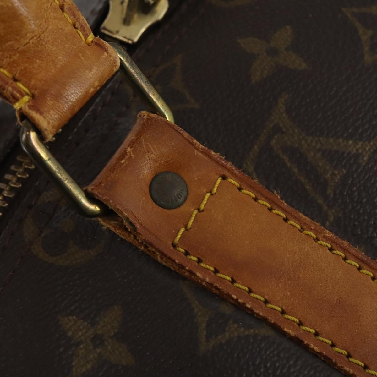 LOUIS VUITTON Monogram Keepall Bandouliere 50 Boston Bag M41416 LV Auth 193378