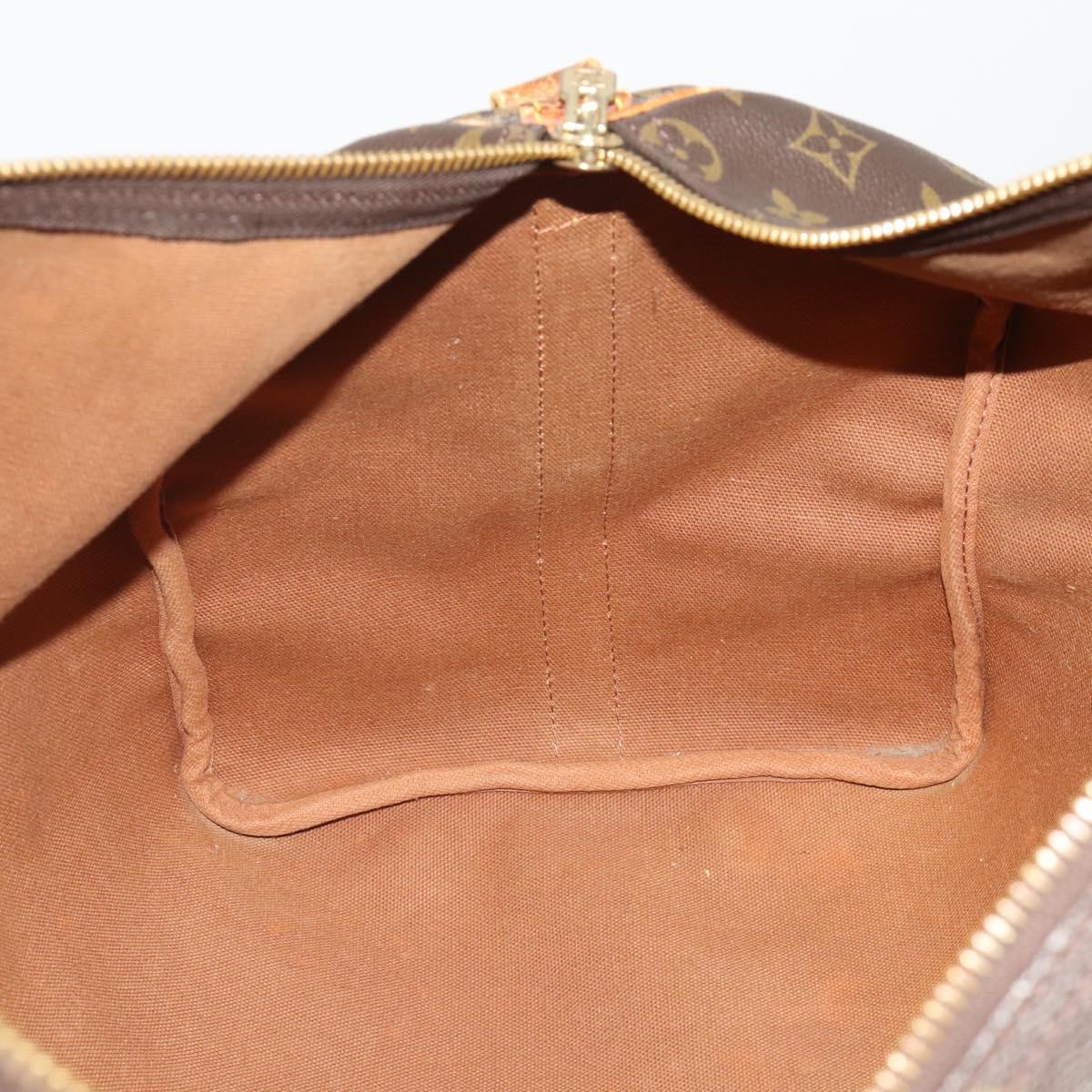 LOUIS VUITTON Monogram Keepall Bandouliere 50 Boston Bag M41416 LV Auth 193378
