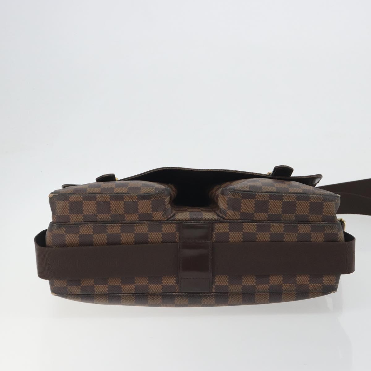 LOUIS VUITTON Damier Ebene Broadway Shoulder Bag N42270 LV Auth 193382