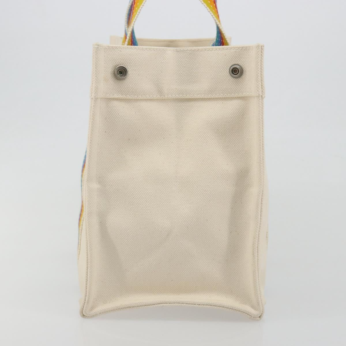 HERMES Bora Bora PM Rainbow Bag Canvas Sokoa Limited Edition Color Auth 193389A