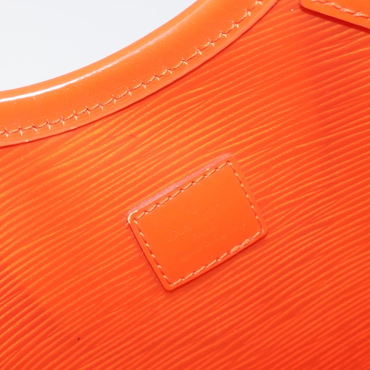 LOUIS VUITTON Epi Plage Mini Lagoon Bay Hand Bag Orange M92262 LV Auth 193390A