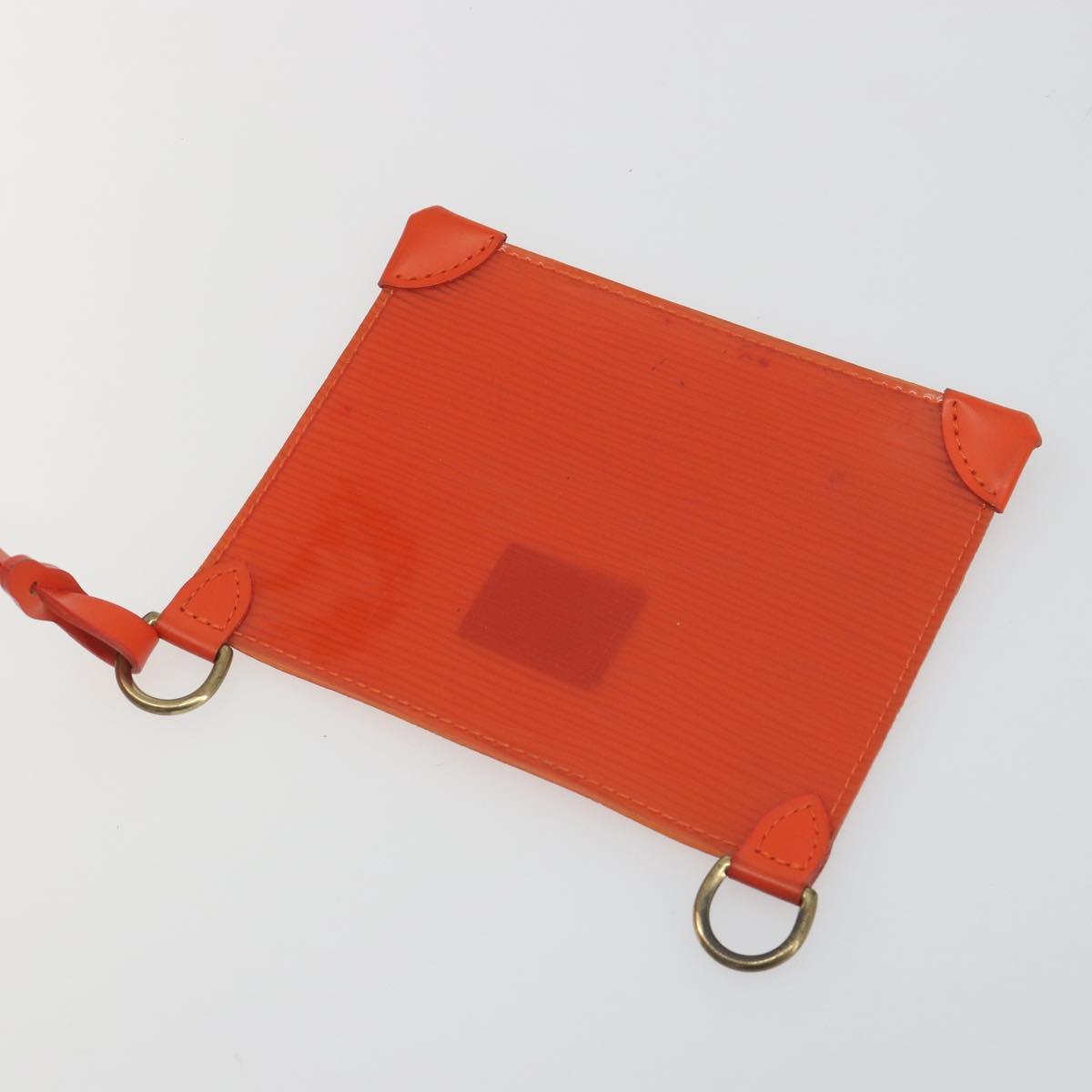 LOUIS VUITTON Epi Plage Mini Lagoon Bay Hand Bag Orange M92262 LV Auth 193390A