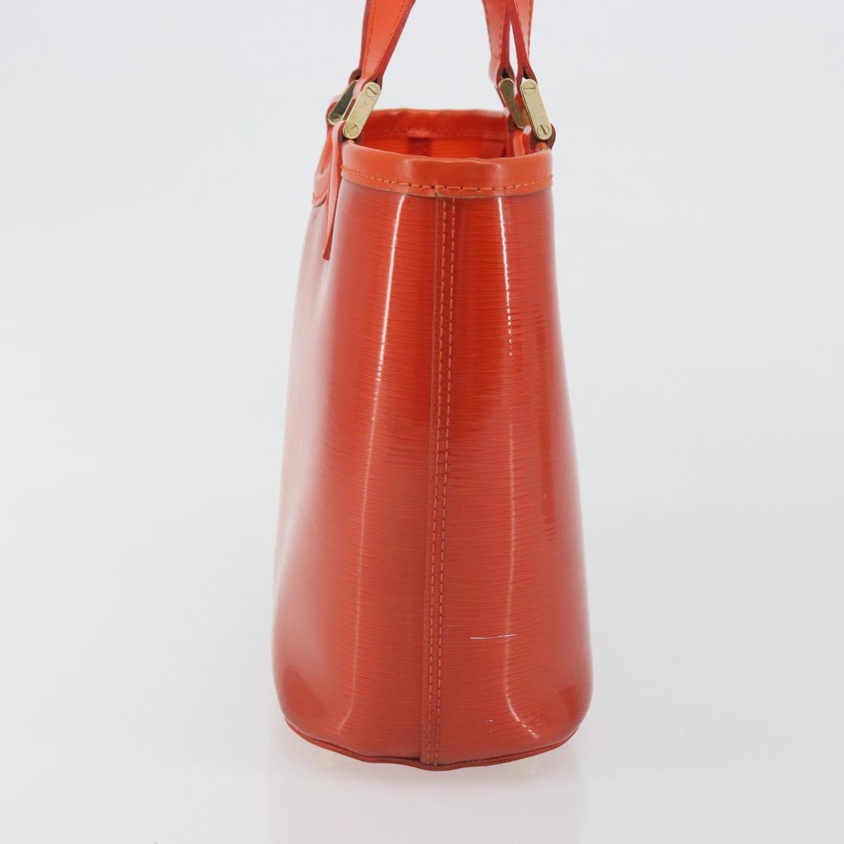 LOUIS VUITTON Epi Plage Mini Lagoon Bay Hand Bag Orange M92262 LV Auth 193390A