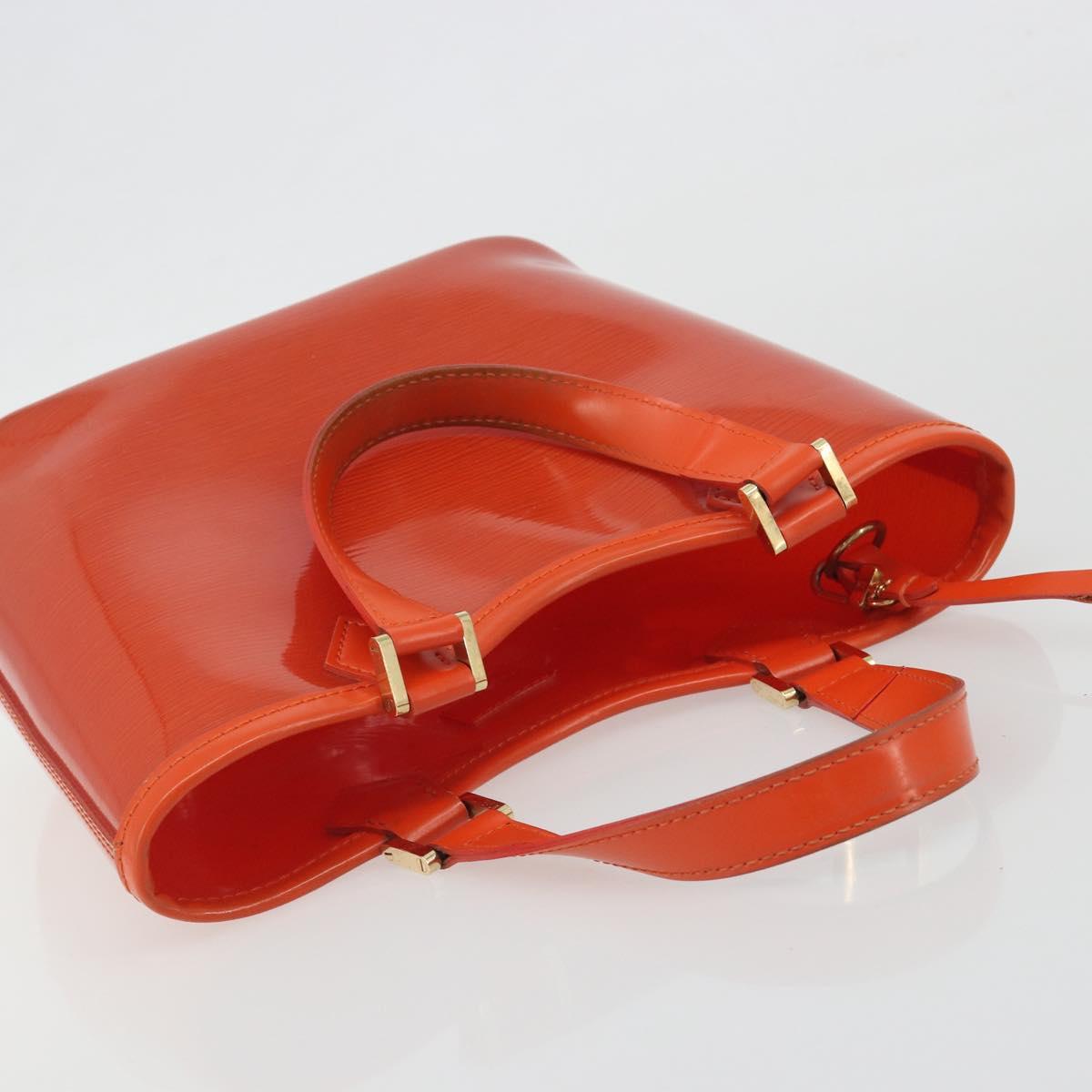 LOUIS VUITTON Epi Plage Mini Lagoon Bay Hand Bag Orange M92262 LV Auth 193390A
