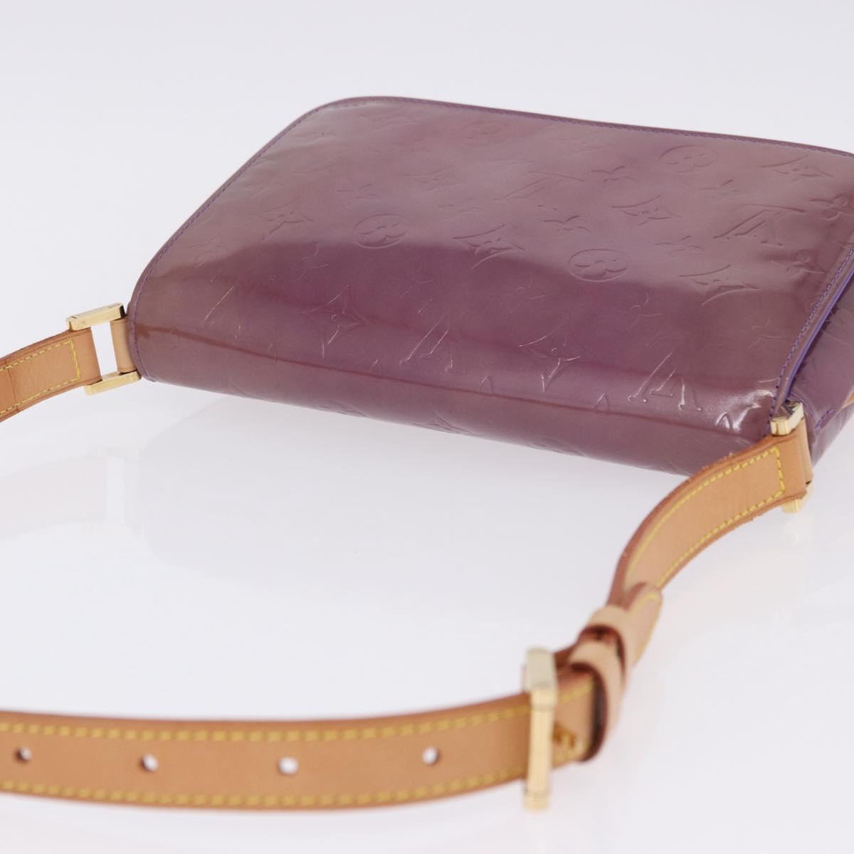 LOUIS VUITTON Monogram Vernis Thompson Street Purple Viole M91095 Auth 193393A