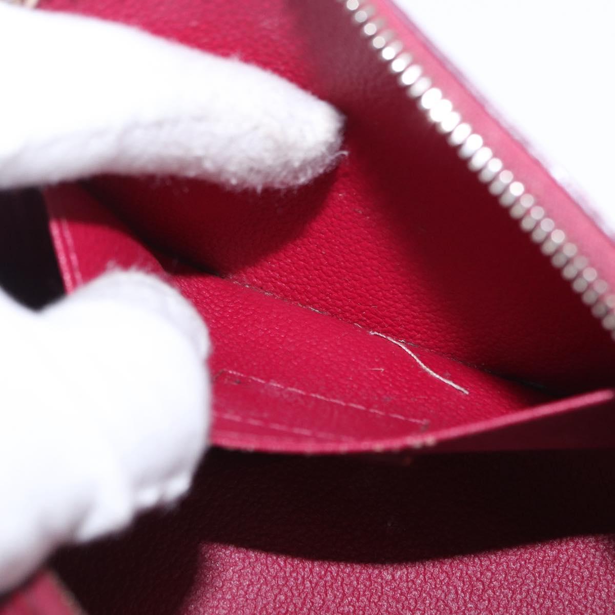 LOUIS VUITTON Epi Pochette Cosmetic PM Cosmetic Fuchsia M40641 LV Auth 193400