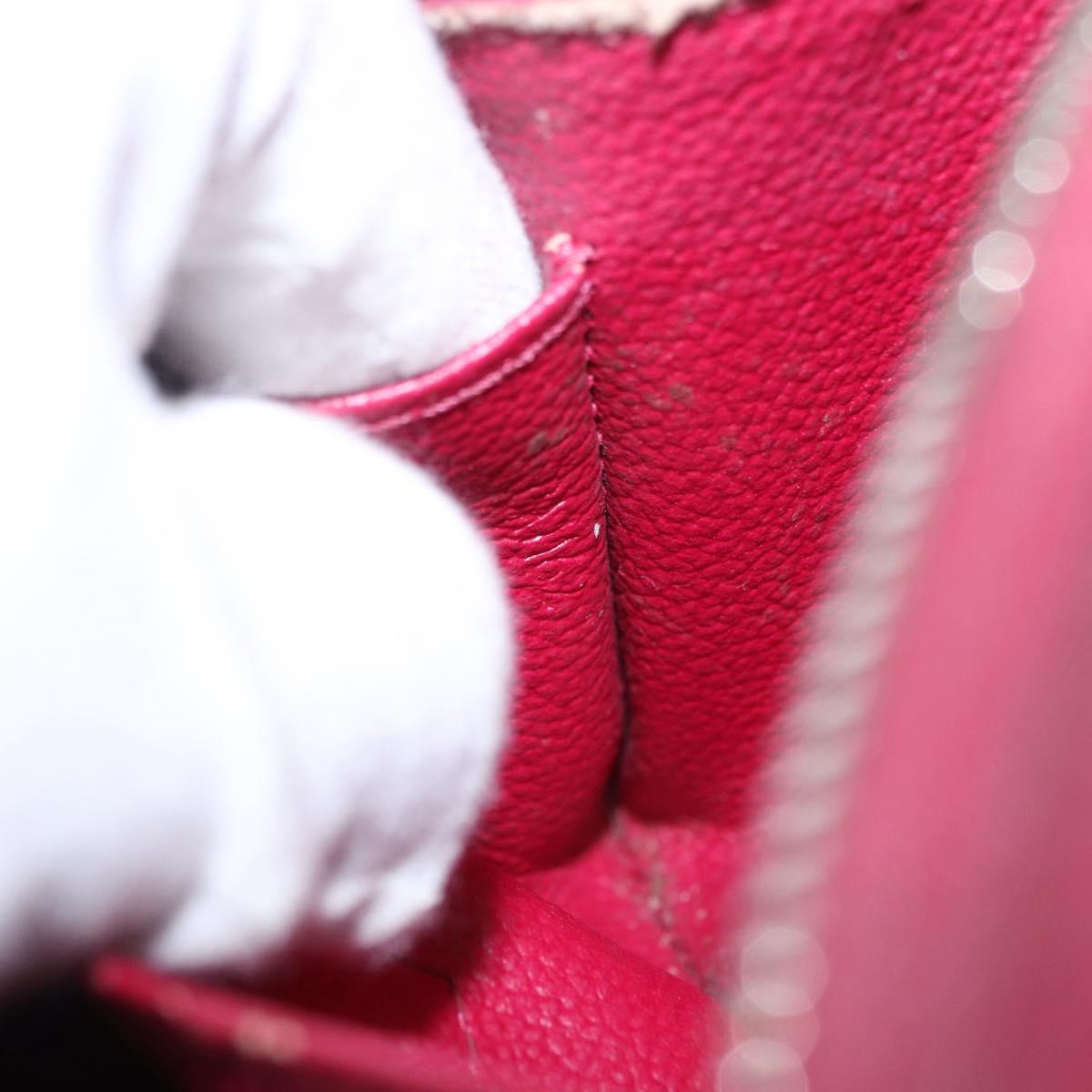 LOUIS VUITTON Epi Pochette Cosmetic PM Cosmetic Fuchsia M40641 LV Auth 193400