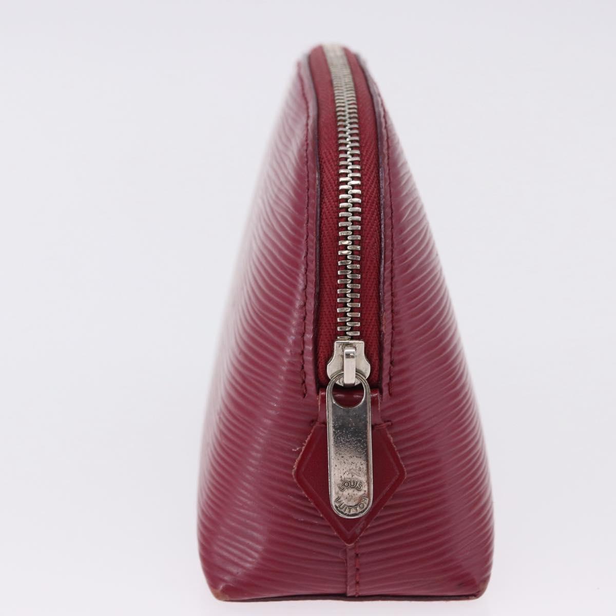 LOUIS VUITTON Epi Pochette Cosmetic PM Cosmetic Fuchsia M40641 LV Auth 193400