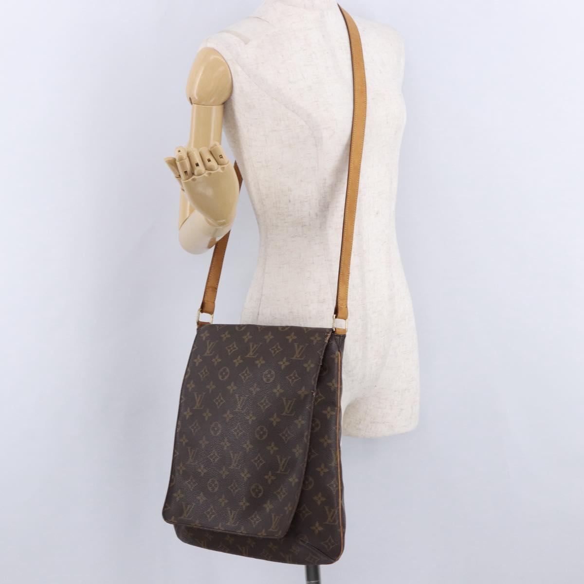 LOUIS VUITTON Monogram Musette Shoulder Bag M51256 LV Auth 193405