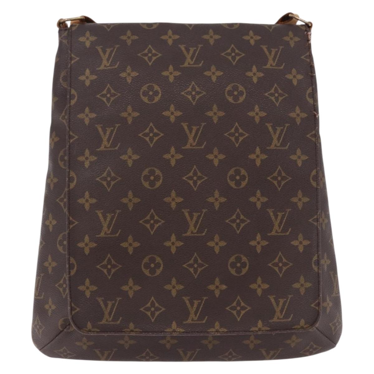 LOUIS VUITTON Monogram Musette Shoulder Bag M51256 LV Auth 193405