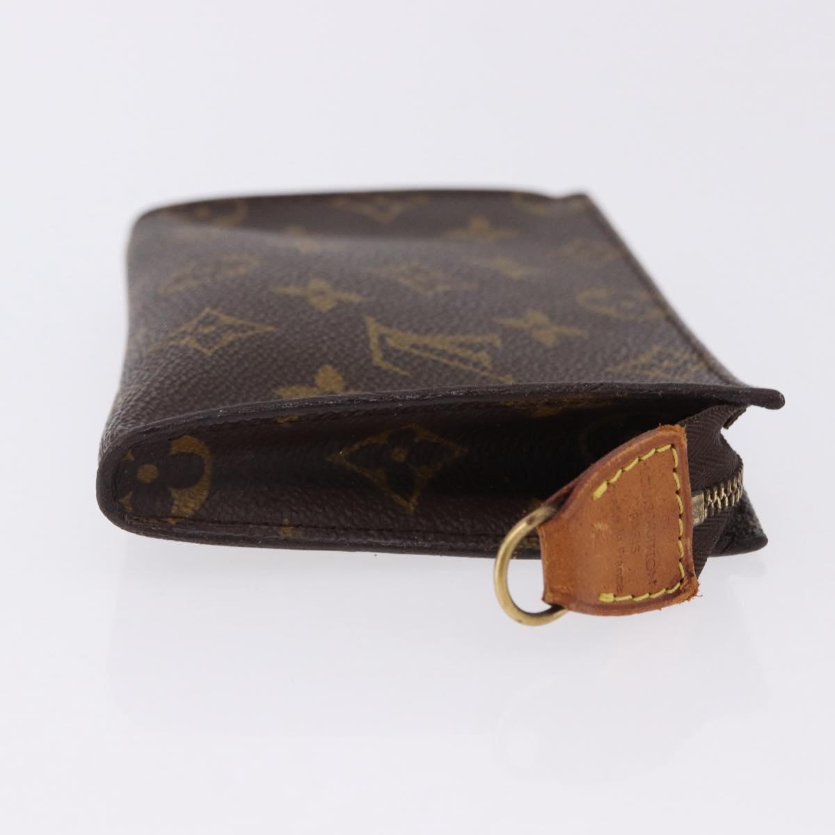 LOUIS VUITTON Monogram Bucket PM Accessory Pouch LV Auth 193417