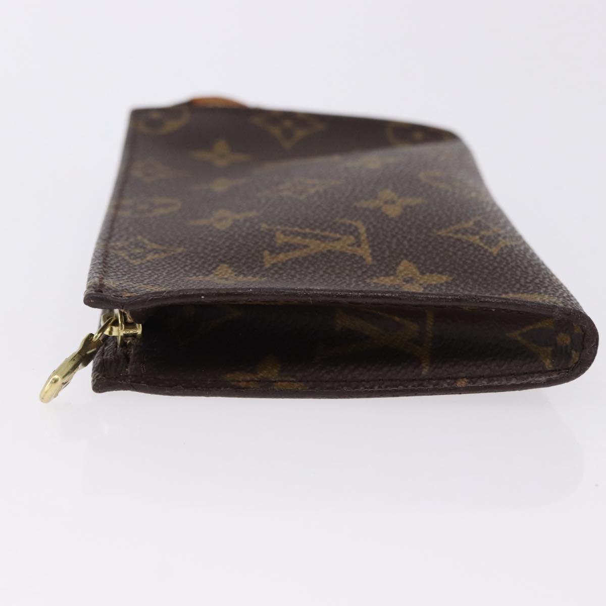 LOUIS VUITTON Monogram Bucket PM Accessory Pouch LV Auth 193417