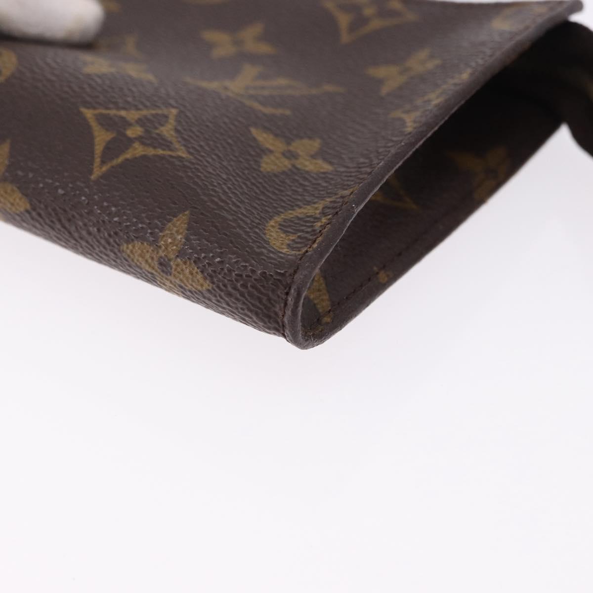 LOUIS VUITTON Monogram Bucket PM Accessory Pouch LV Auth 193417