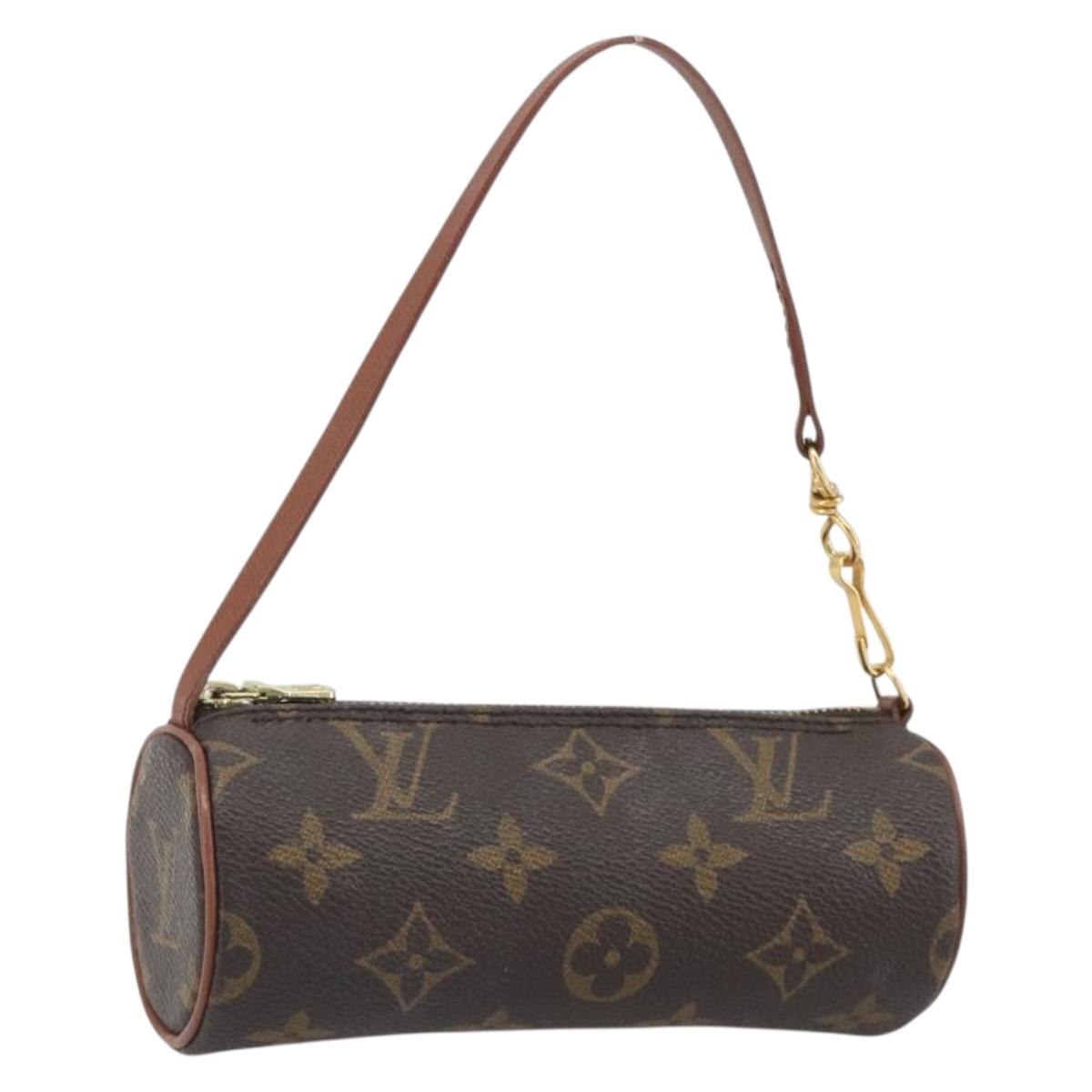 LOUIS VUITTON Monogram Papillon Pouch LV Auth 193418V