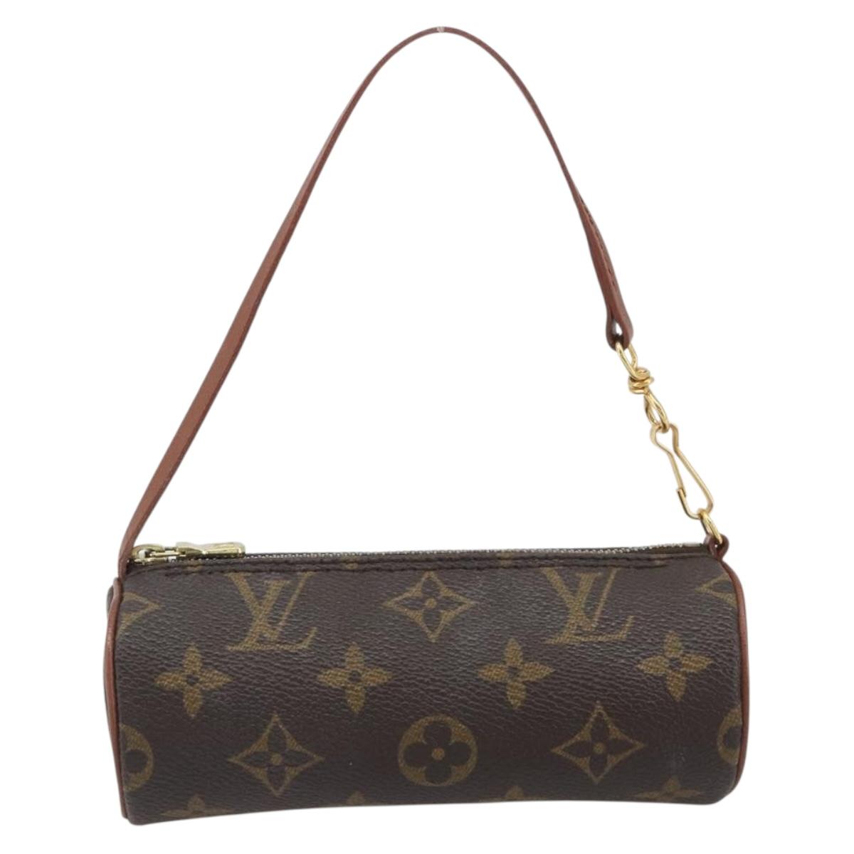 LOUIS VUITTON Monogram Papillon Pouch LV Auth 193418V