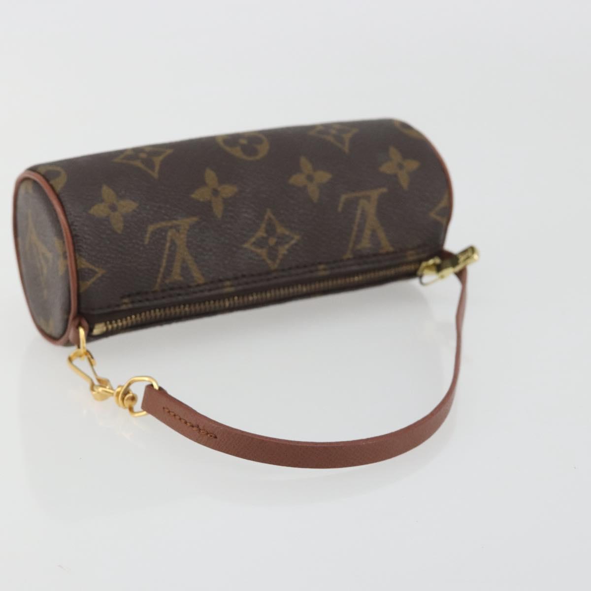 LOUIS VUITTON Monogram Papillon Pouch LV Auth 193418V