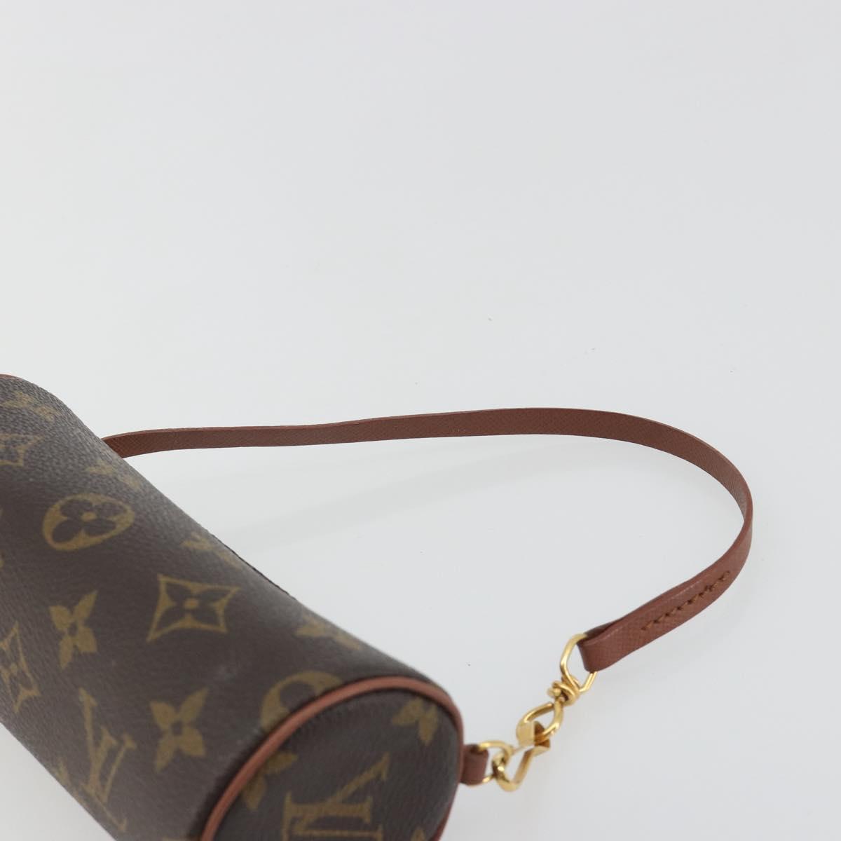 LOUIS VUITTON Monogram Papillon Pouch LV Auth 193418V