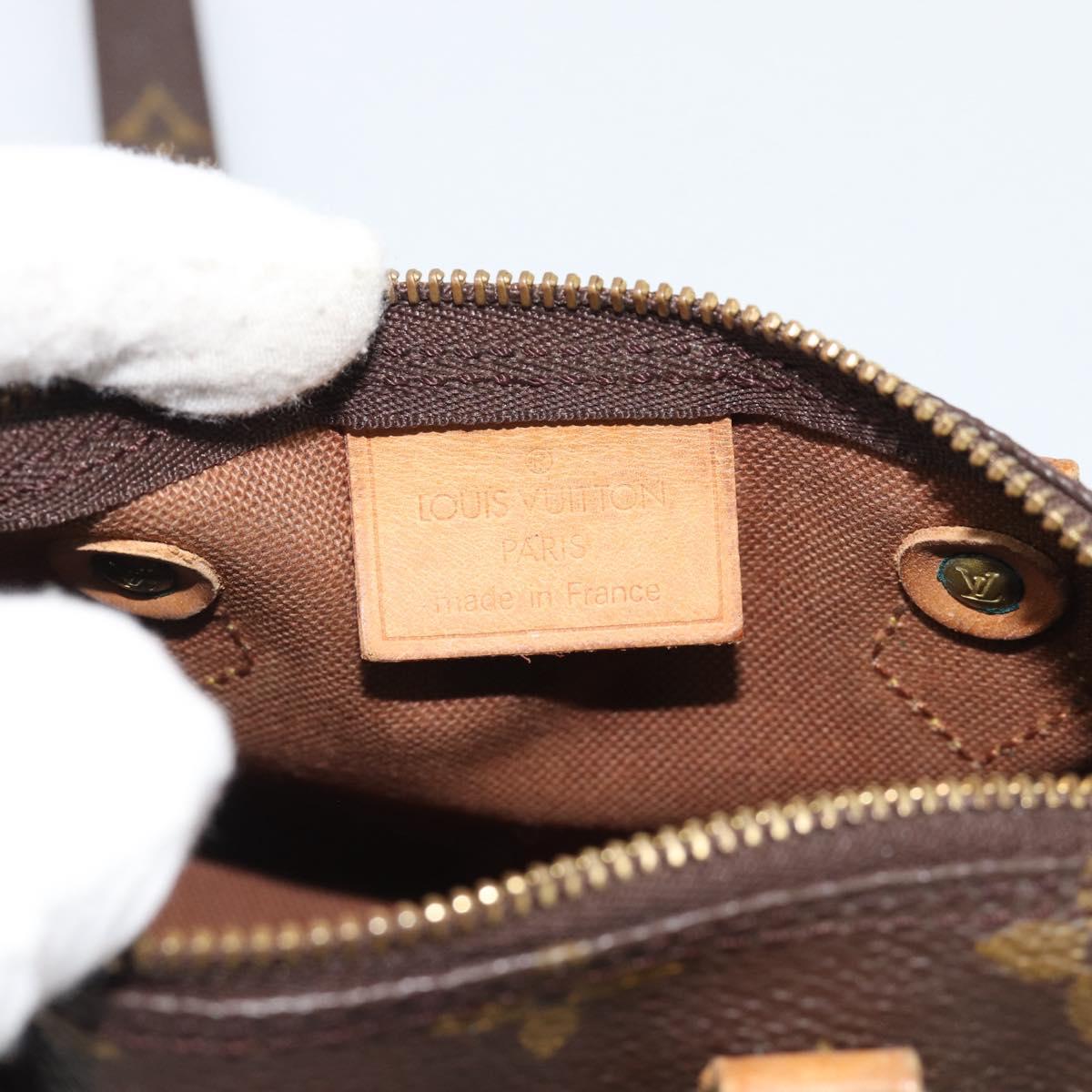 LOUIS VUITTON Monogram Mini Speedy Hand Bag M41534 LV Auth 193420