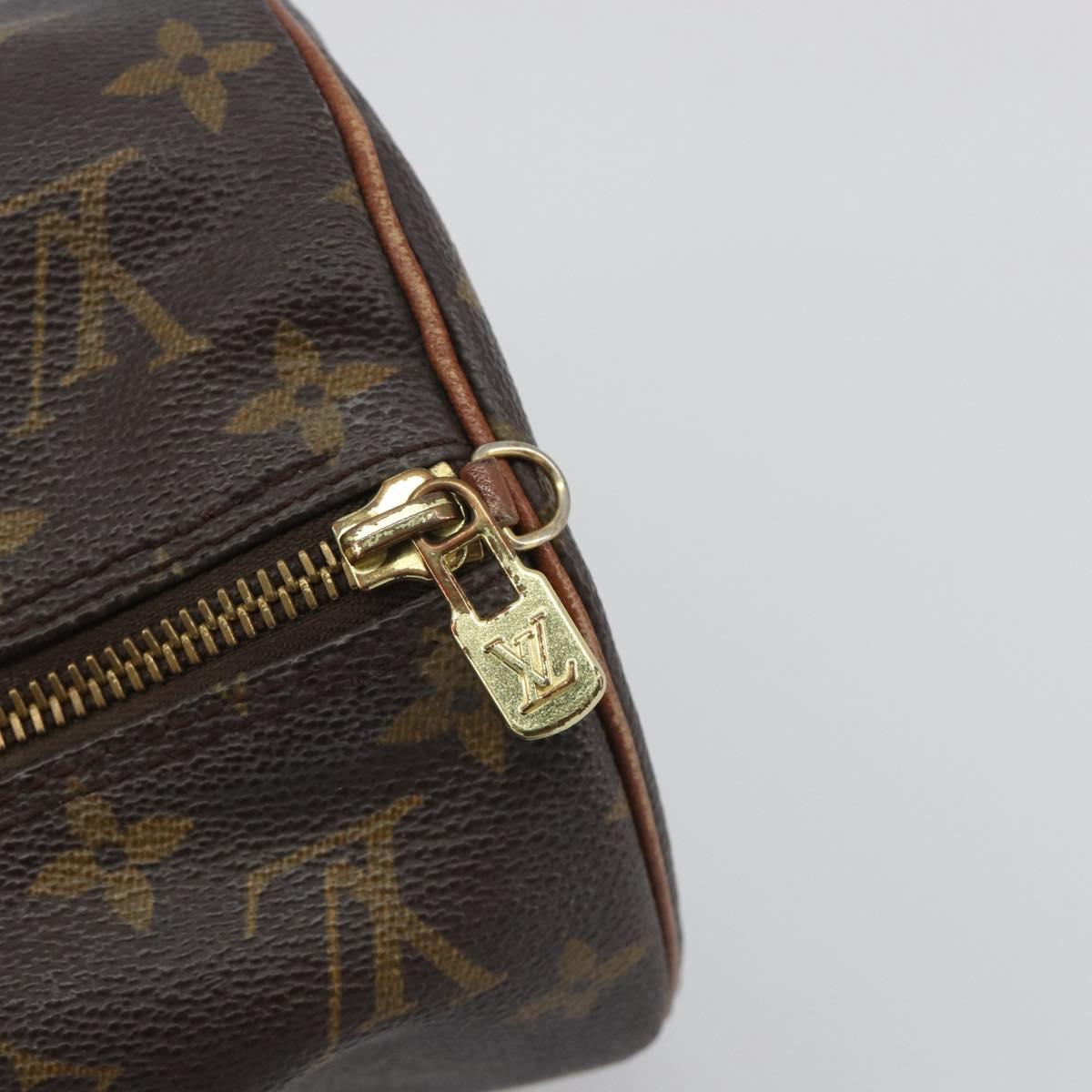 LOUIS VUITTON Monogram Papillon 30 Hand Bag M51365 LV Auth 193438
